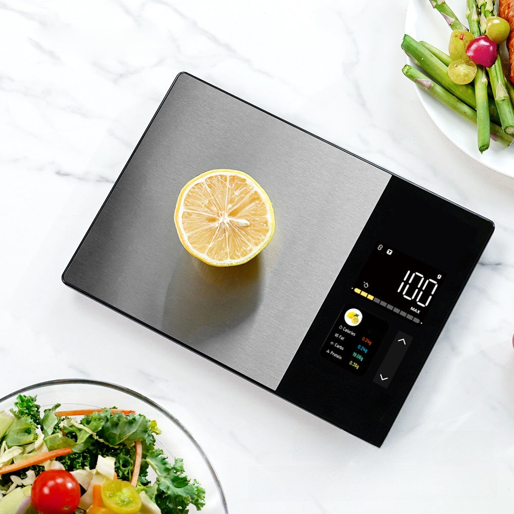 Smart Color Screen Electronic Kitchen Scale with Nutritional Tracking