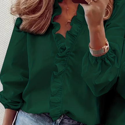 Ruffle blouse