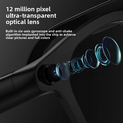 AI Smart Translation Bluetooth Glasses with Camera