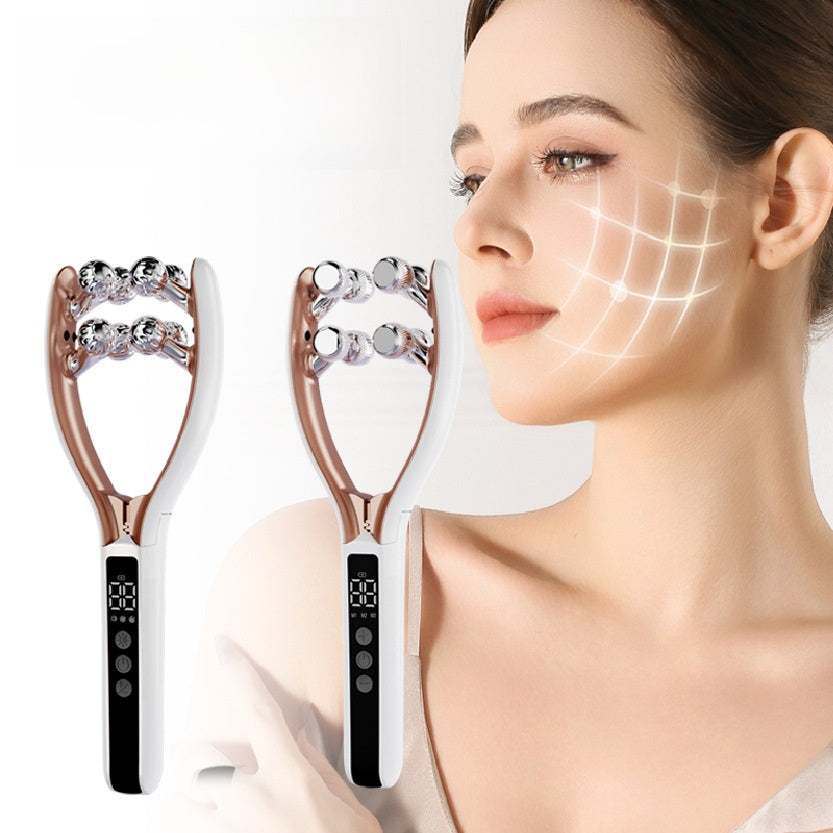 Microcurrent RF Facial Lifting Massage Device