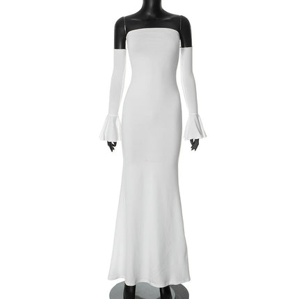 Slim Fit Fishtail Dress with