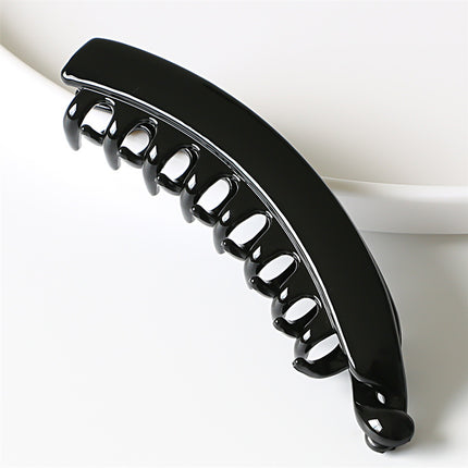 Elegant Vertical Banana Hair Clip