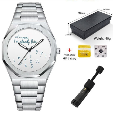 Octagonal Luminous Digital Mens Watch