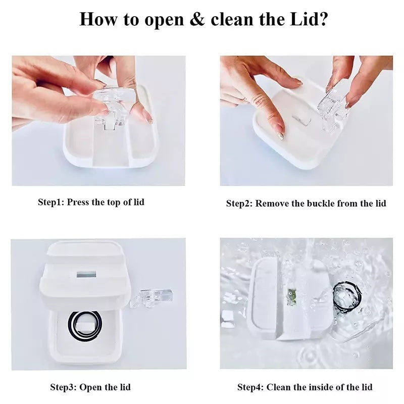 مجموعة من 6 قطع من حاويات تخزين الطعام سهلة الإغلاق لتخزين الدقيق والسكر