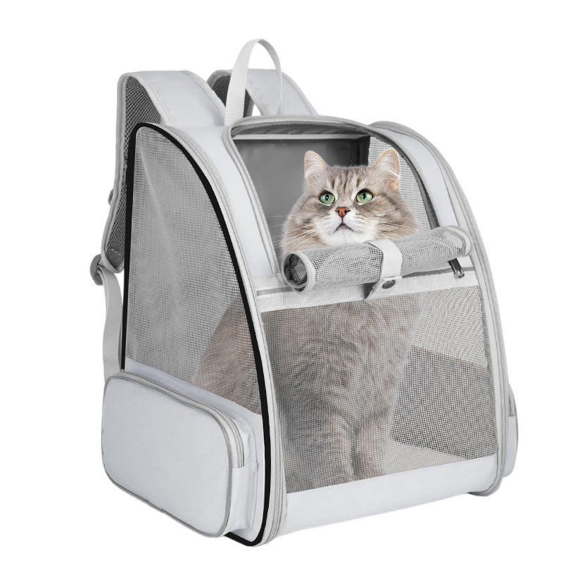 Foldable Dual Shoulder Pet Carrier Bag