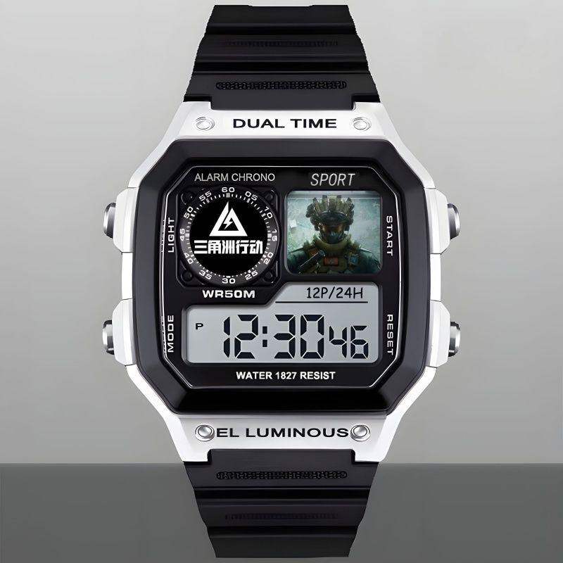 Digital Sports Watch with Alarm Calendar
