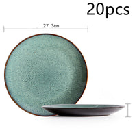 European Ceramic Plate Creative Western Steak Plate Pasta Plate Home Breakfast Plate