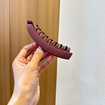 Elegant Vertical Banana Hair Clip