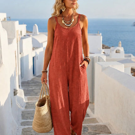 Women's Wide-Leg Jumpsuit