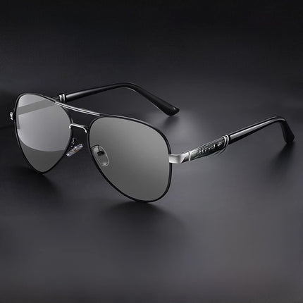 Men's Polarized Photochromic Sunglasses for Driving and Fishing