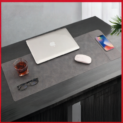 Wireless charging mouse pad