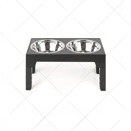 Adjustable Anti-Spill Pet Dog Bowl Stainless Steel Elevated Feeder
