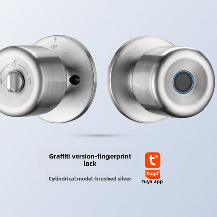 Stainless Steel Smart Fingerprint Door Lock with Bluetooth
