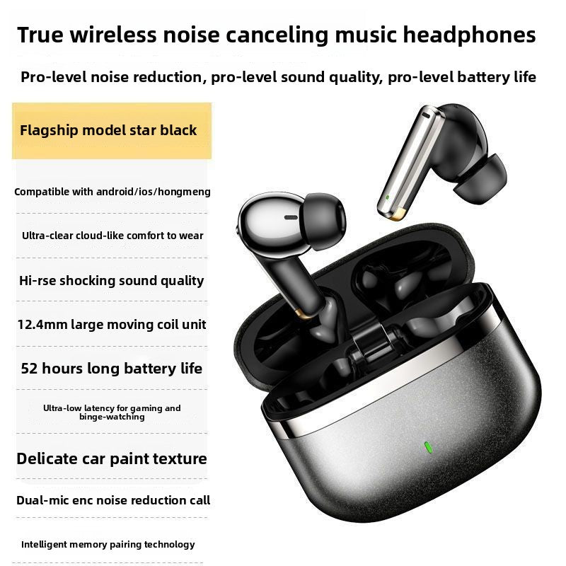 Wireless Bluetooth In-Ear Noise Cancelling Headphones