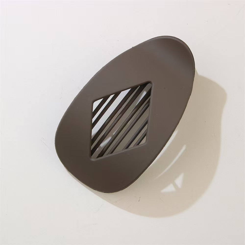 Matte Geometric Hair Clips for Thick Hair