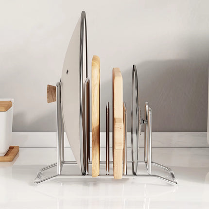 Stainless Steel Kitchen Organizer Rack for Countertop