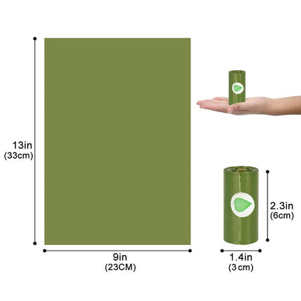 Biodegradable pet bags