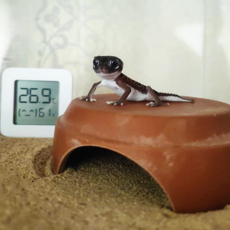 Reptile Hiding Cave Ceramic Terrarium Decor