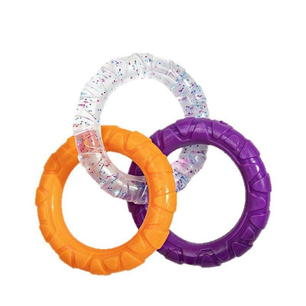Three Ring Dog Chew Toy for Dental Health