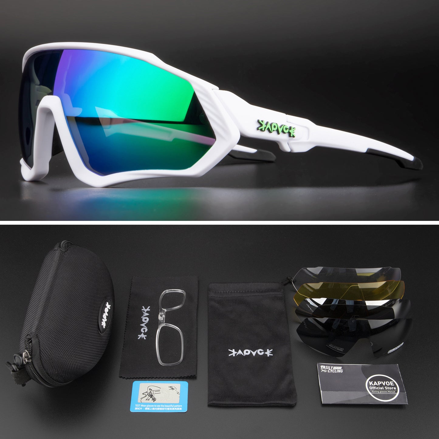 Kapvoe Polarized Sports Glasses