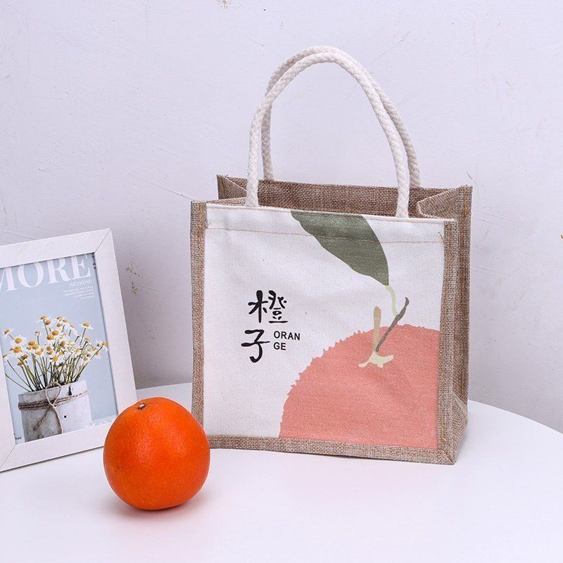 Stylish Geometric Print Soft Handle Handbag for Women