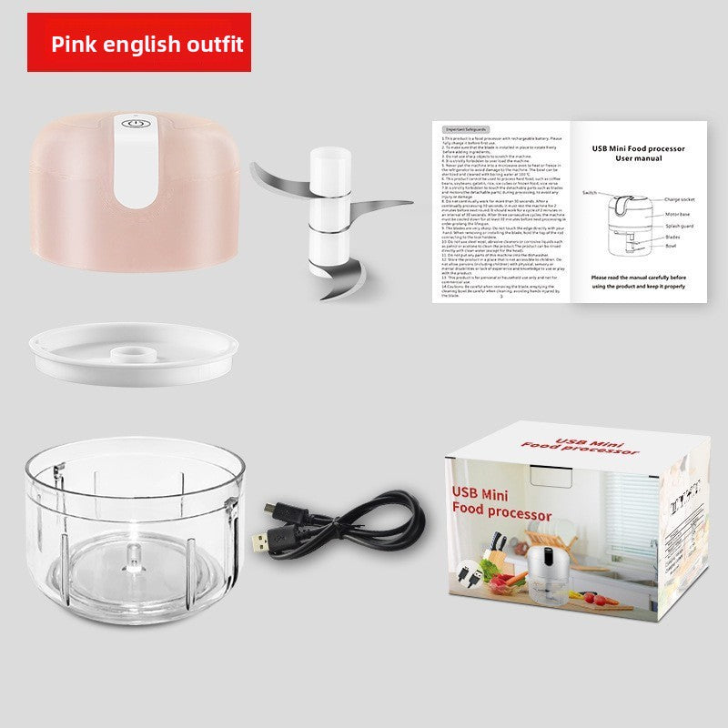 Electric Garlic Crusher Mincer