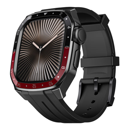 Silicone Watch Strap with Protective Case for iWatch