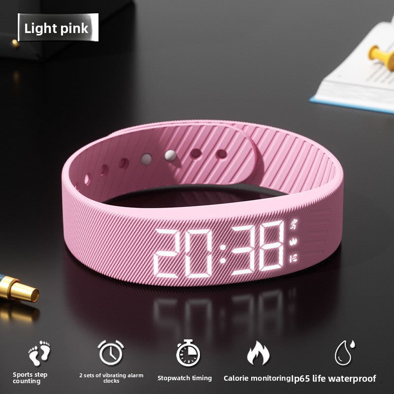 Multi-Function Silent Vibration Electronic Watch for Children