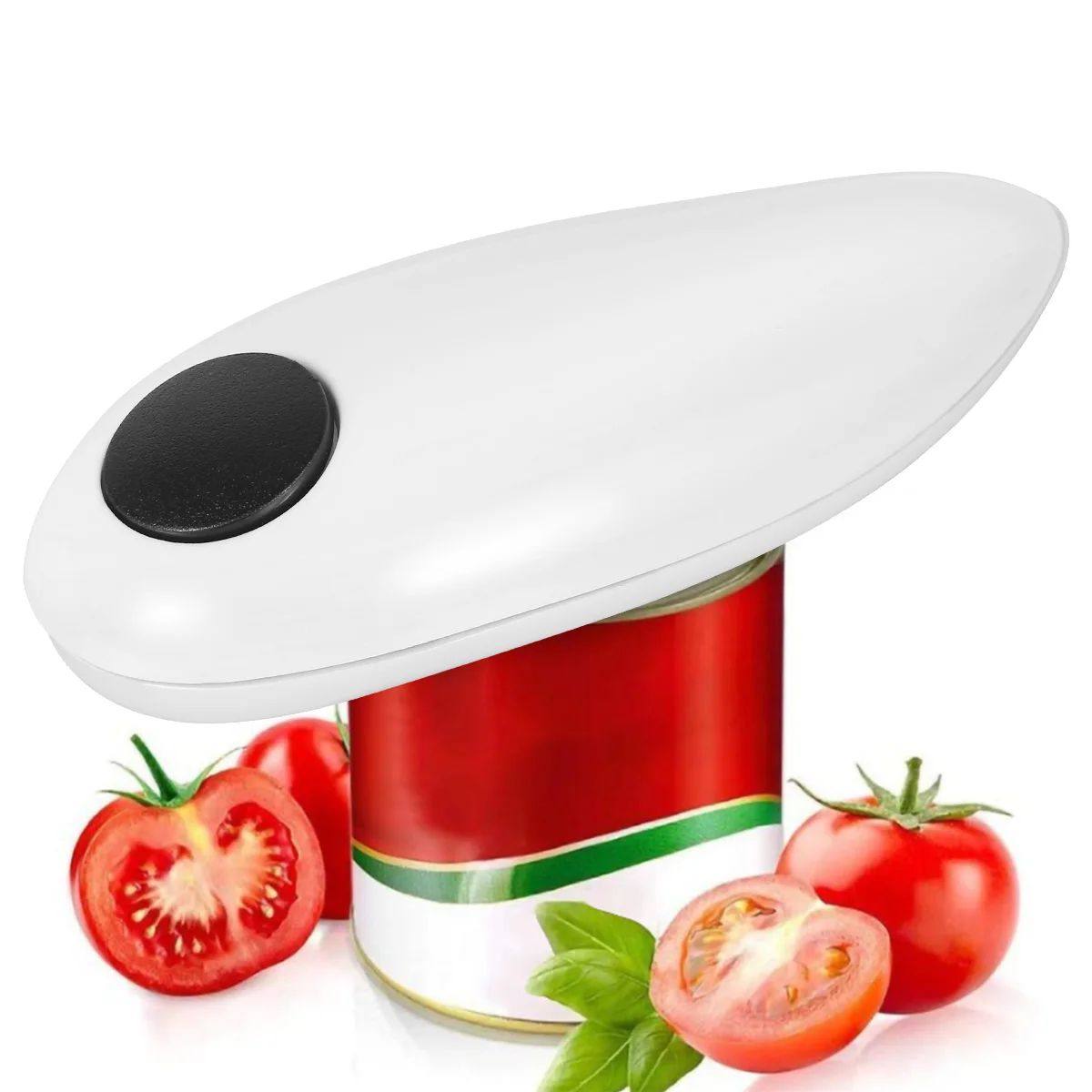 Portable Electric Can Opener with Smooth Edge