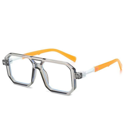 Square Double Bridge Sunglasses