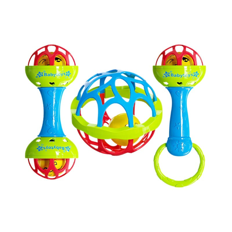 Baby Sensory Grasp Ball and Rattle Teething Toy