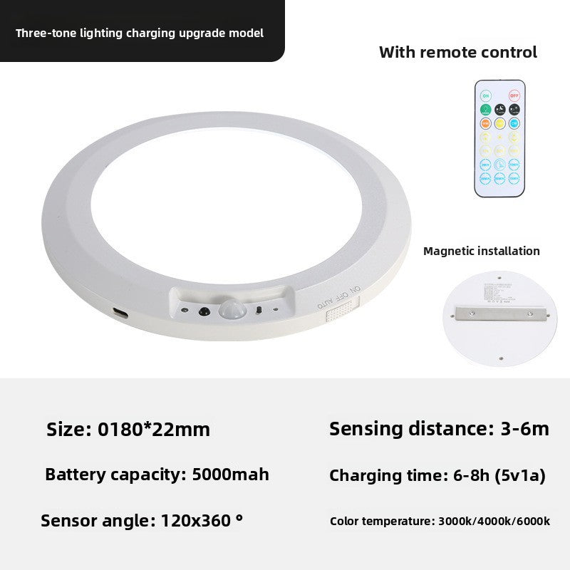 Wireless Sensor Ceiling Lamp with Remote Control