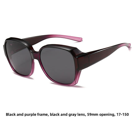 Polarized UV Protection TR90 Square Frame Sunglasses