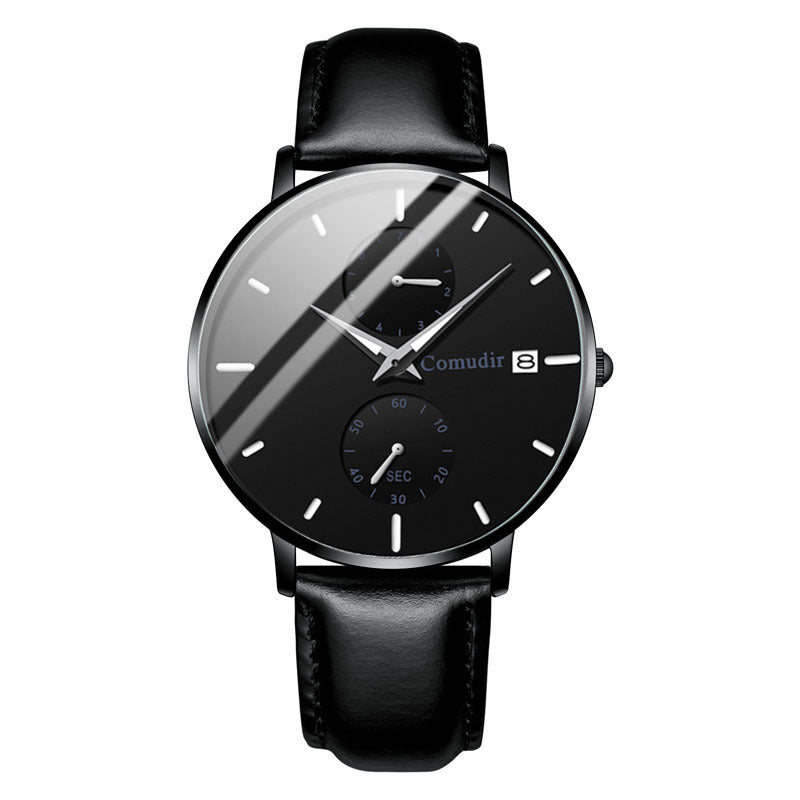 Mens Automatic Quartz Watch with Luminous Calendar