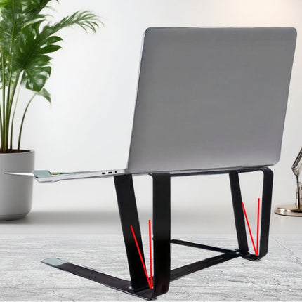 Double Layer Laptop Stand with Keyboard Tray