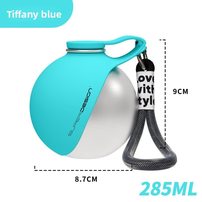 Portable Pet Dog Outdoor Water Bottle with Drinking Bowl