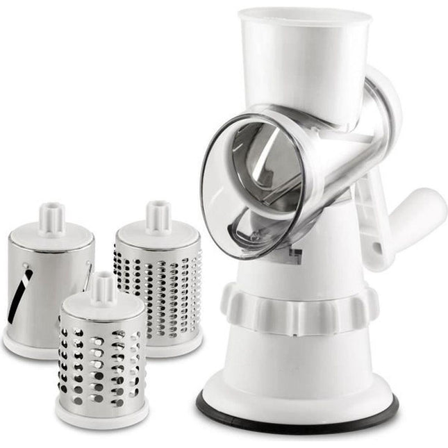 Hand-Cranked Vegetable Cutter