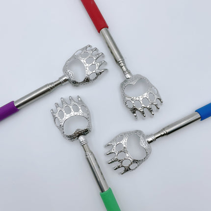 Adjustable Stainless Steel Bear Claw Back Scratcher