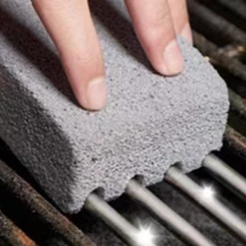 Grill Cleaning Stone with Handle
