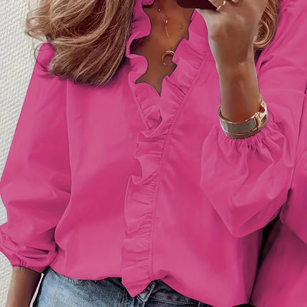 Ruffle blouse