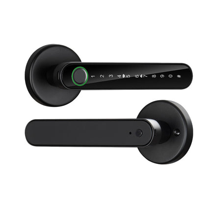 Intelligent fingerprint handle lock
