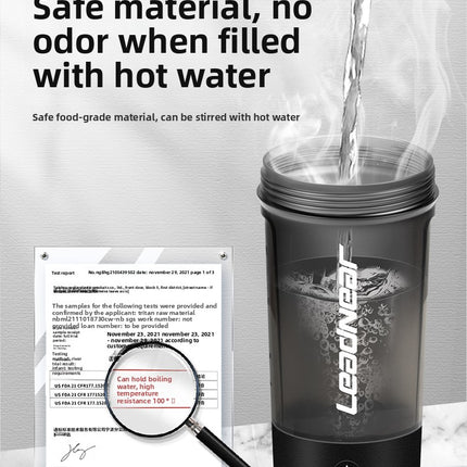 Rechargeable Automatic Mixing Cup with Scale