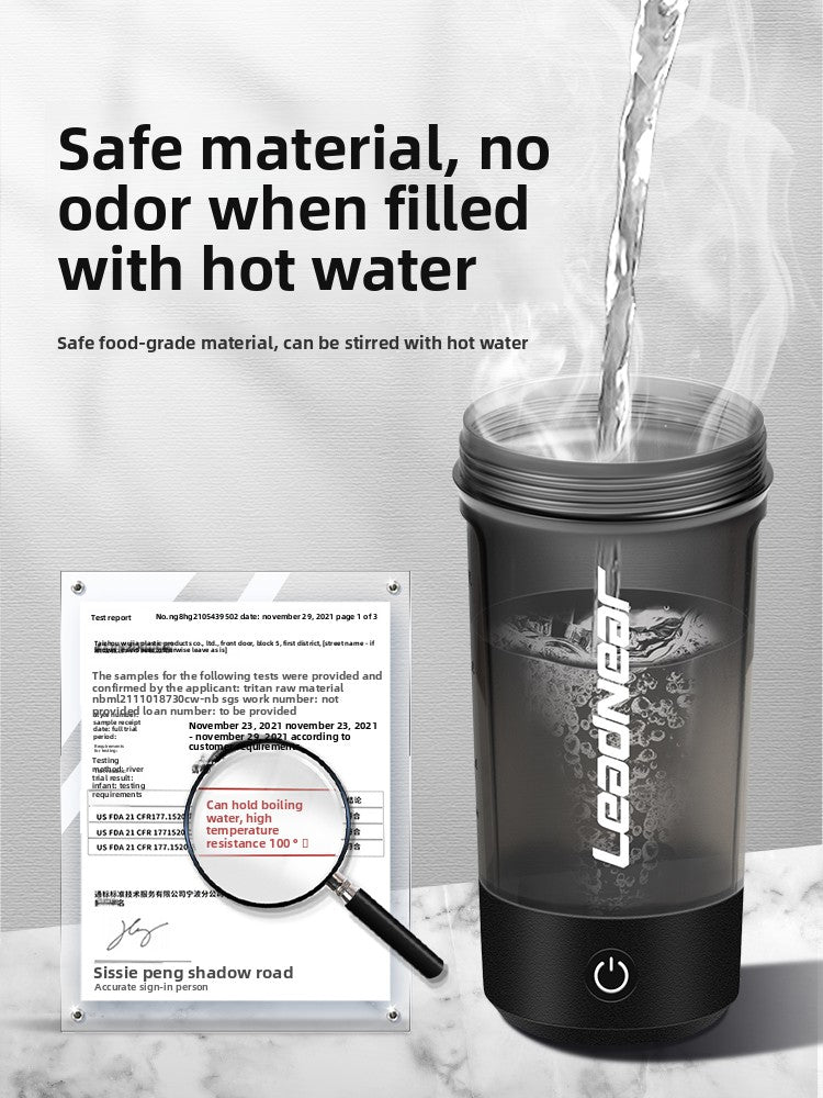 Rechargeable Automatic Mixing Cup with Scale