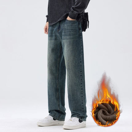 Mens American Retro Straight Leg Jeans