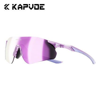 Photochromic Sports Sunglasses Windproof Cycling Glasses
