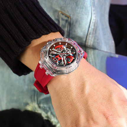 Men's Hollow Multi-Function Sports Watch