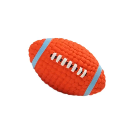 Durable Rubber Dog Chew Toy with Sound