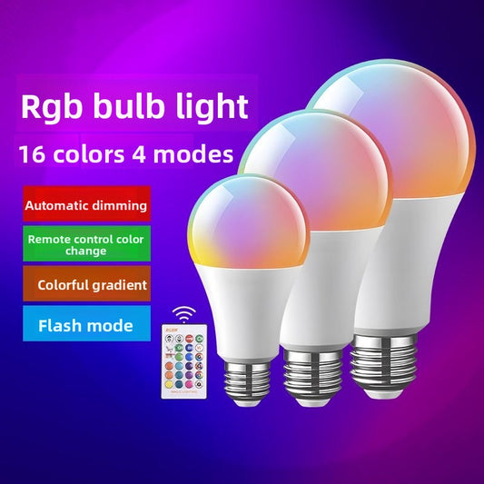 RGB Remote Control LED Bulb