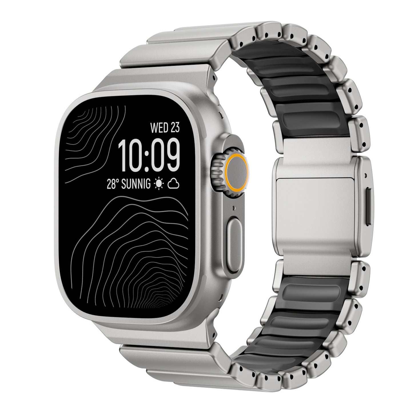 Apple Watch Strap Magnetic Silicone Metal