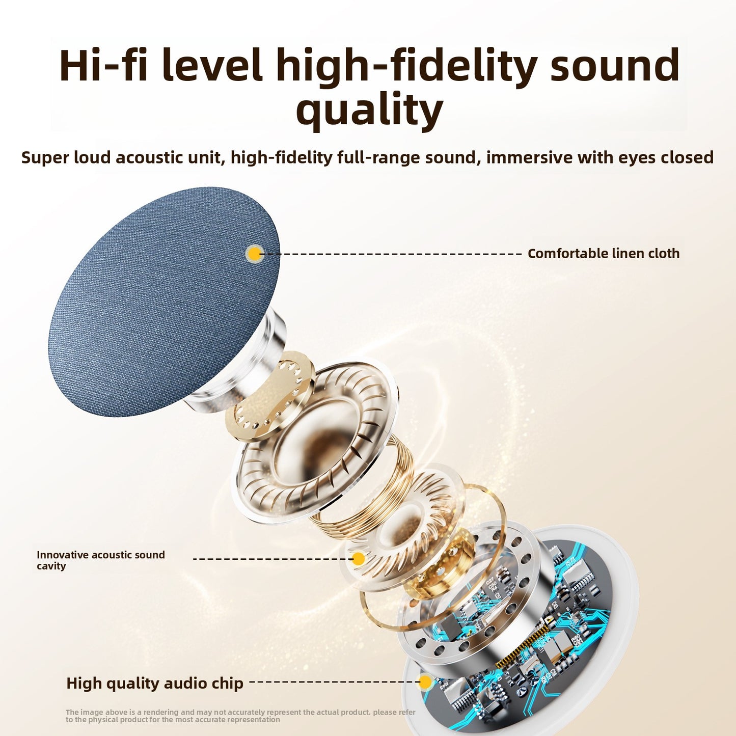 Ultra-Thin Bluetooth Sleep Aid Speaker with White Noise